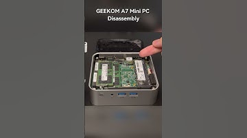 GEEKOM A7 - Mini PC Disassembly Internal Demonstration Process #pc #minipc #geekom #tech #dismantle