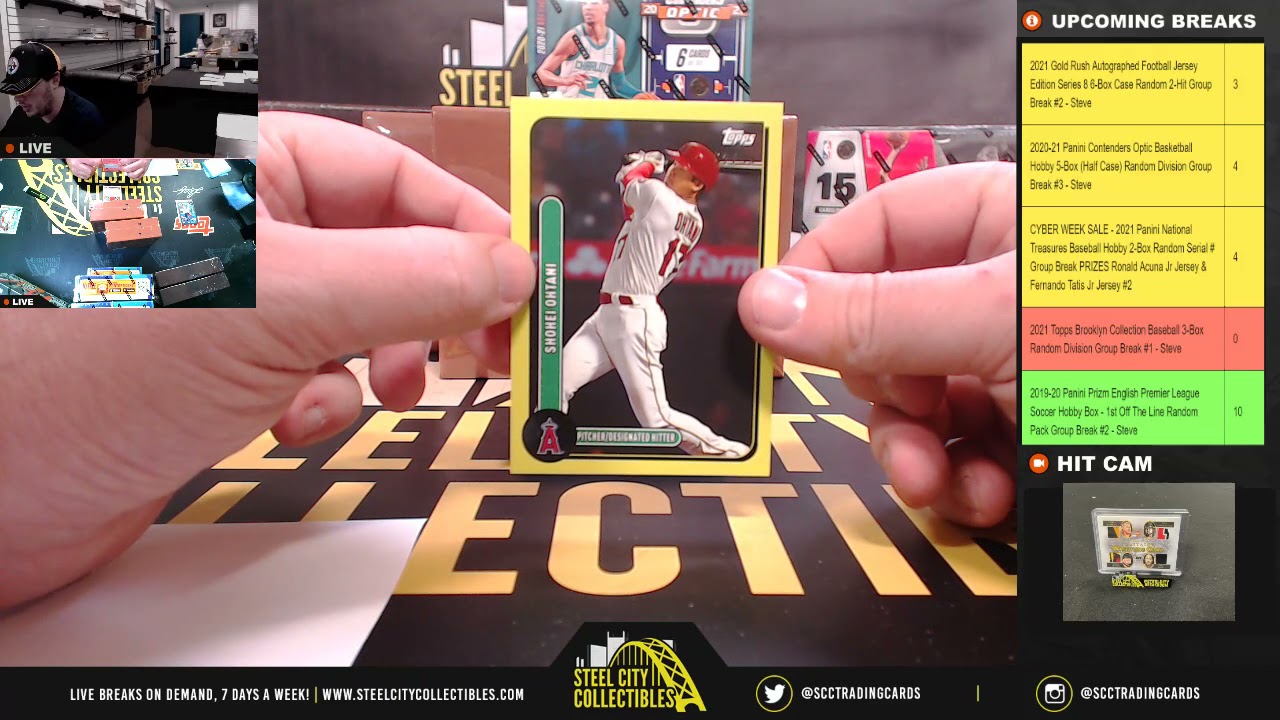 2021 Topps Brooklyn Collection Baseball 3-Box Random Division Group Break #1 - Steve