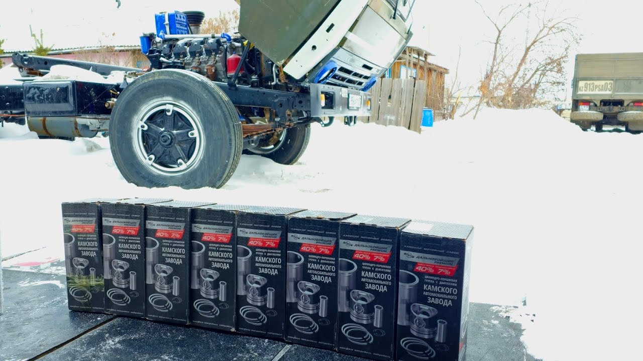 Камаз 740. Новая поршневая! Подготовка ГБЦ 740.30. Проблема с коленвалом...