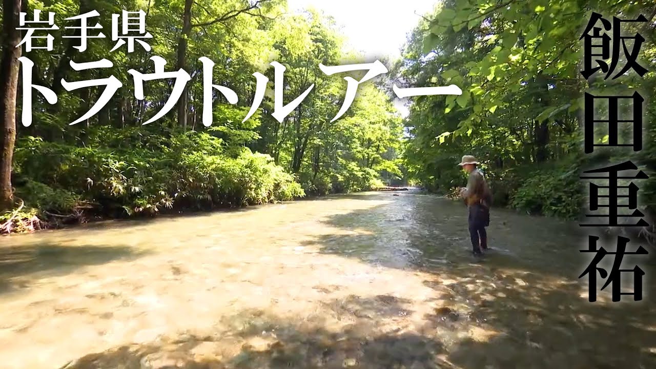 渓流ミノーイングのエキスパート・ 飯田重祐が岩手県でヤマメを狙う 2/2 『トラウトギャラリー』【釣りビジョン】