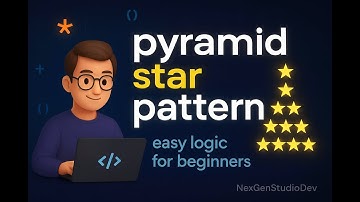 How to Print Pyramid Star Pattern in JavaScript | Easy Logic for Beginners