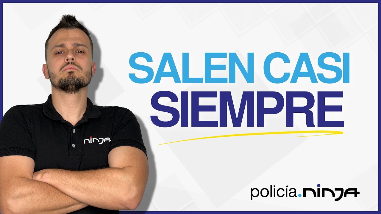Las PREGUNTAS más REPETIDAS en POLICÍA NACIONAL