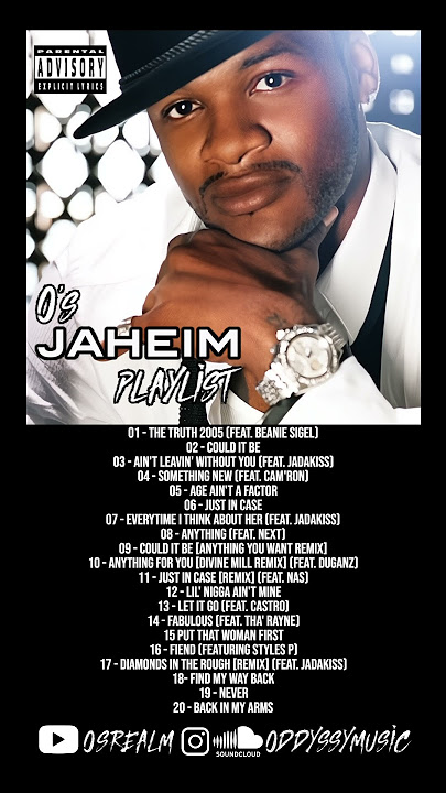 TOP 20 JAHEIM songs (playlist by O) #jaheim #rnbclassics #throwbacksongs #rnbplaylist #rnbthrowbacks