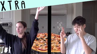 TELEPATHY PIZZA MAKING | XTRA Sean & Kaycee