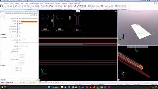 Precast girder with variable cross-section Python Part