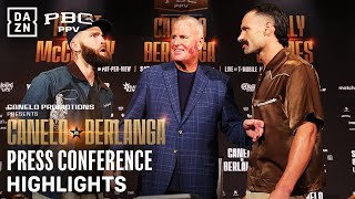 UNDERCARD PRESS CONFERENCE HIGHLIGHTS | Canelo Alvarez vs. Edgar Berlanga