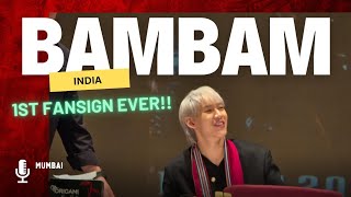 Bambam Fansign | Bambam in India | kpop idol in India | 1st kpop fansign in India #bambam #got7 screenshot 1