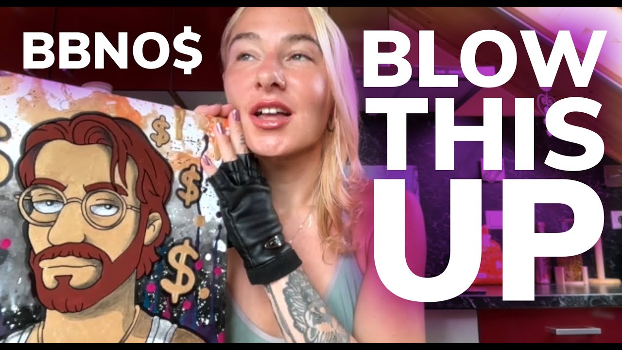 BBNO$ in Simpsons Style w/ GOLD, please BLOW THIS UP so he 