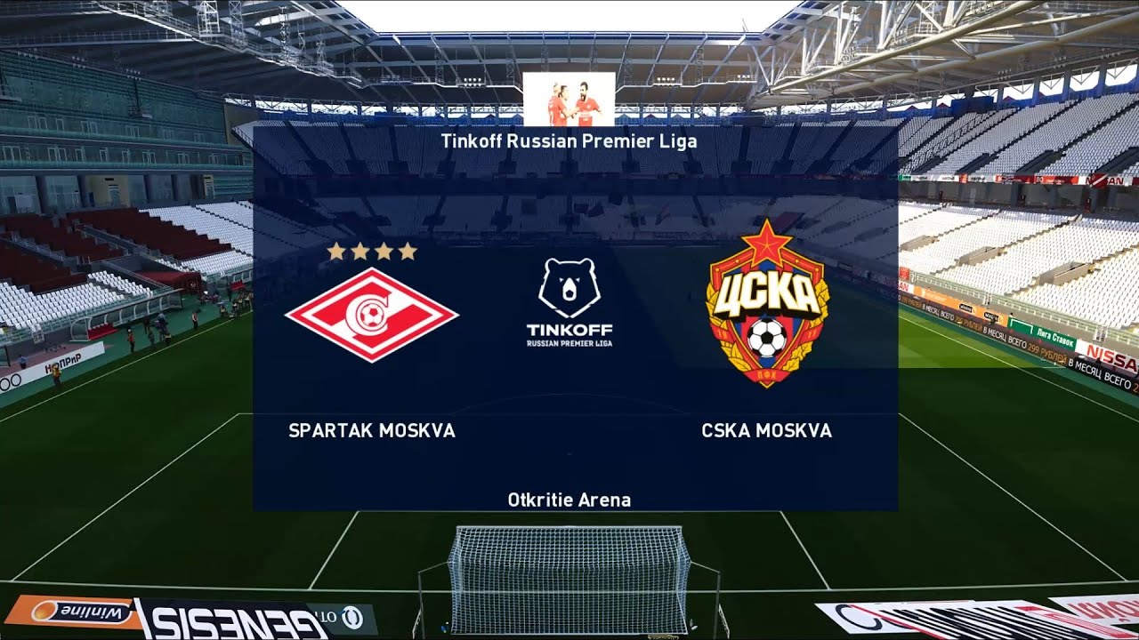 Spartak Moscow vs CSKA Moscow, Otkritie Arena