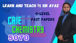 O Level Chemistry past papers 5070 SPECIMEN/P2/EXAMINATION 23 (6-11) screenshot 4