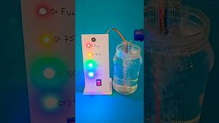 Colorful Water Level Sensor Demo 💧| DIY Water Level Alarm System | Satisfying Water Levels Dance
