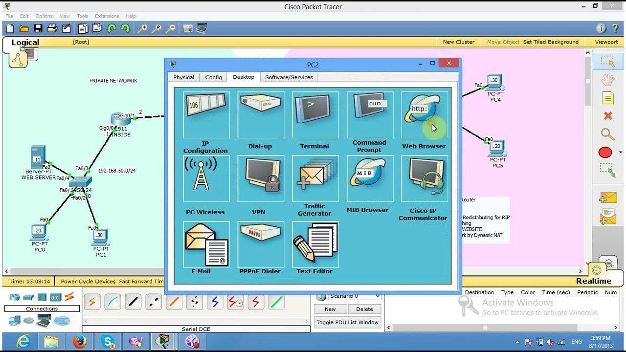 13. Basic NAT Overload Configuration