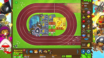Bloons TD5: Sprint Track on Hard: NLL