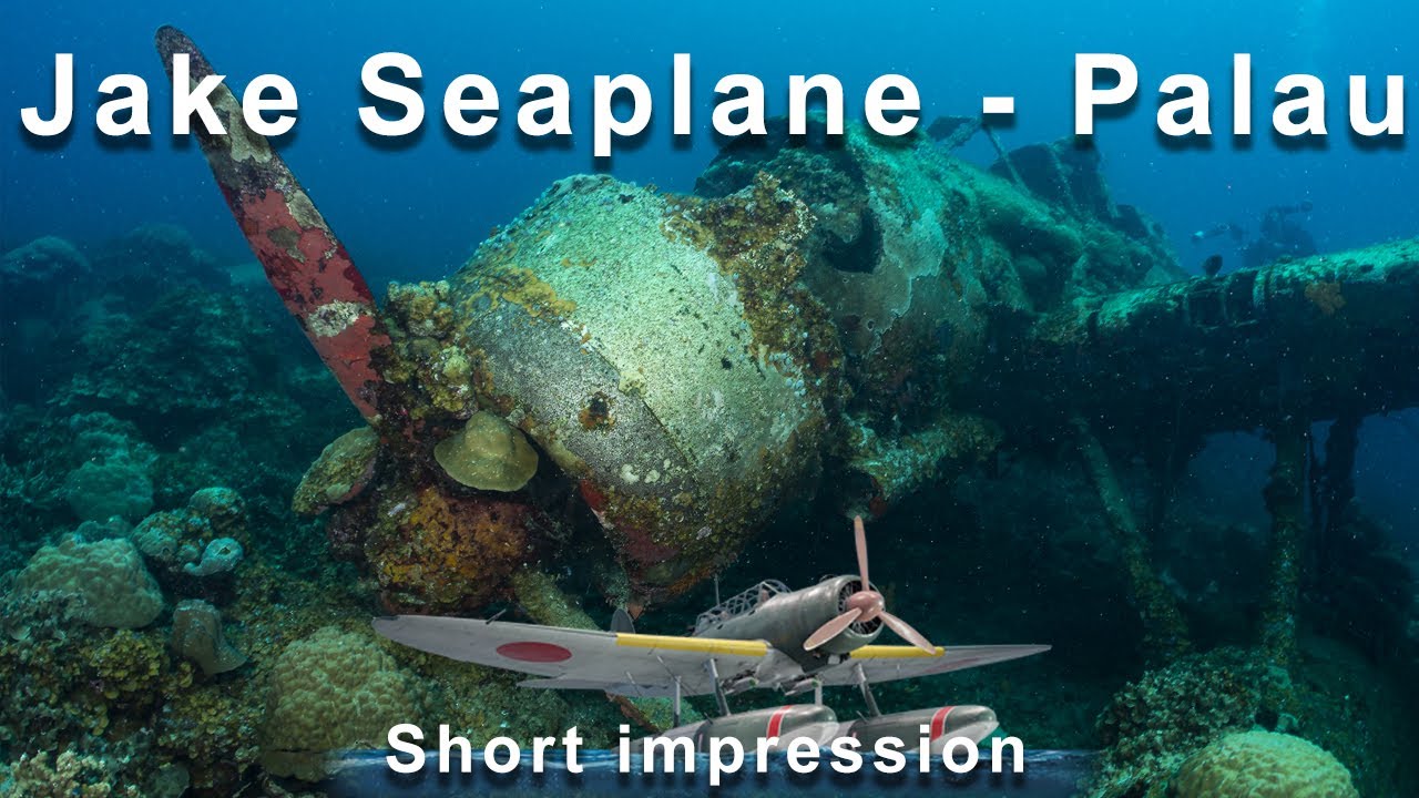 Diving the Jake seaplane wreck (Palau - Micronesia)