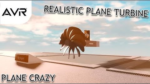 How to make a REALISTIC Turbine In PLANECRAZY (roblox)