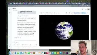 How I used AI (gemini) to build a custom html css js website in under 5 minutes.