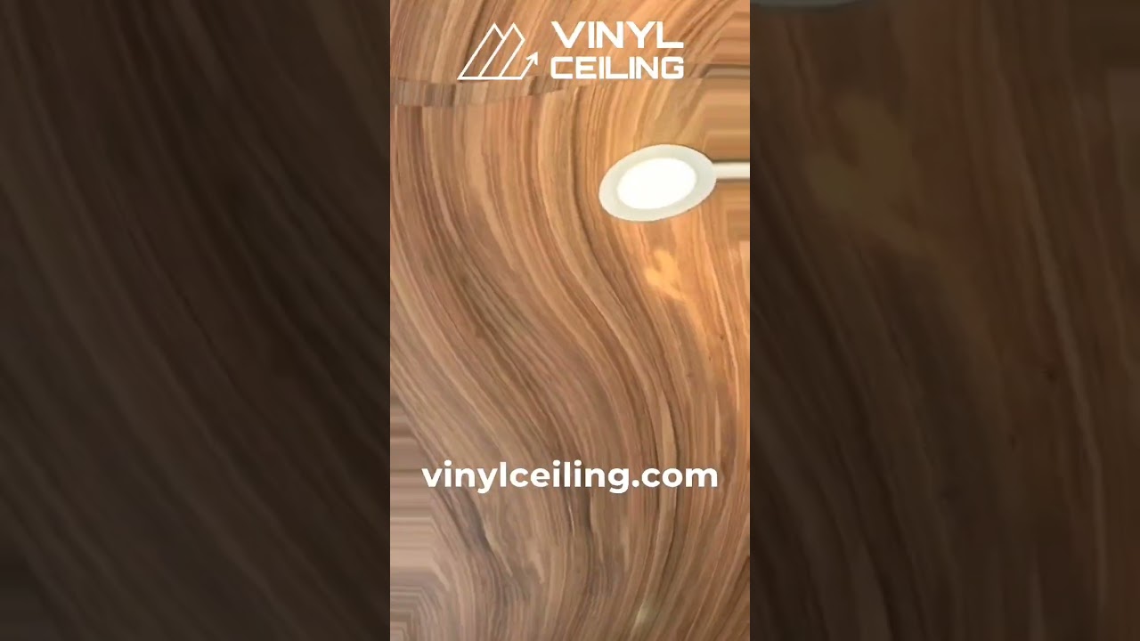 Vinyl Ceiling American Chestmut  
