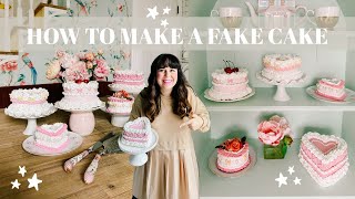 How to Make a Fake Cake | The CUTEST faux cakes that are jewelry boxes!