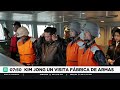 Kim Jong-un inspecciona nueva artillería y destructor naval en Corea del Norte