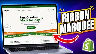 How to Add a Ribbon Marquee to Your Shopify Store