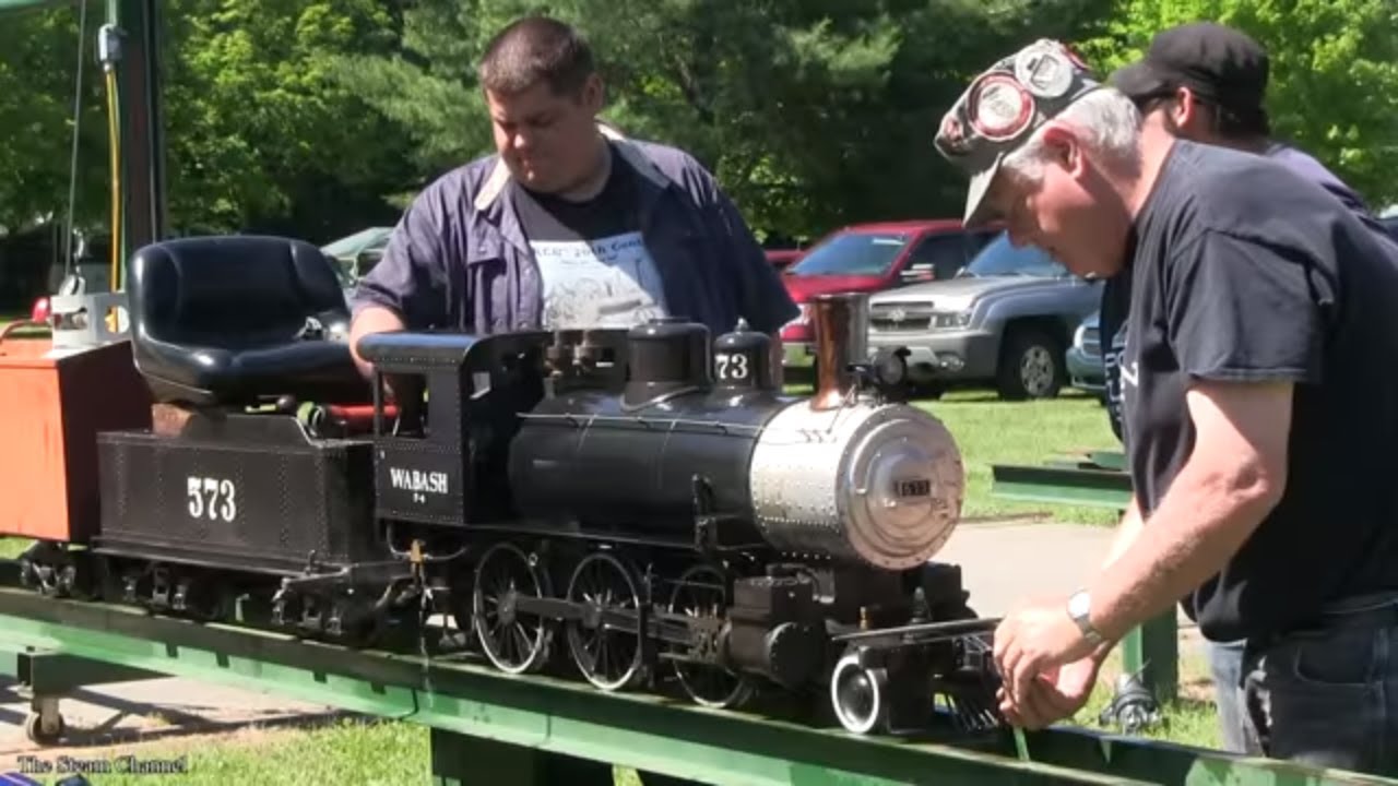 White Creek Railroad: Live Steam Firing