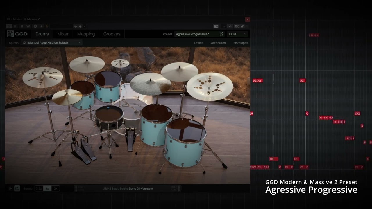 Agressive Progressive: GGD Modern & Massive 2 Preset - Sound Demo Video