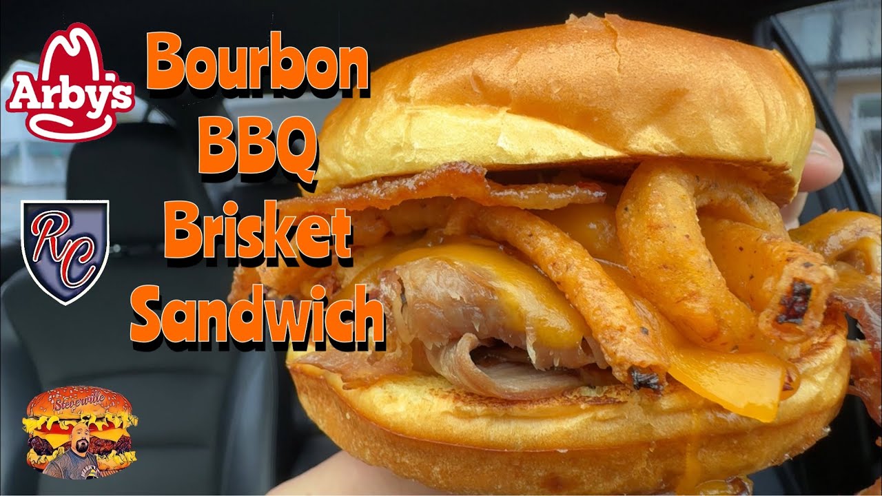 Arby’s New Bourbon BBQ Brisket Sandwich Review : Food Review - YouTube