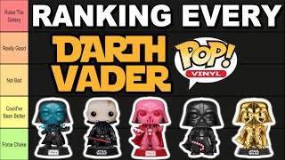 Ranking EVERY Darth Vader Funko Pop | Tiermaker