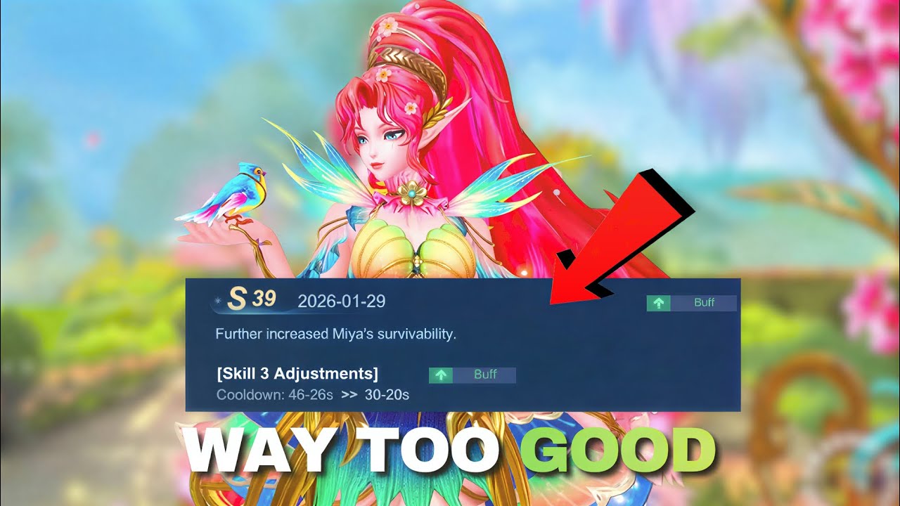 Miya Will Get NERFED After Her New Skin…