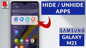 How to Hide / Unhide Apps on Samsung Galaxy M21