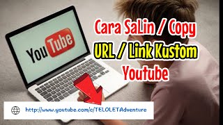 Cara salin URL kustom youtube di hp || cara salin URL di Youtube || cara buat Link kustom youtube