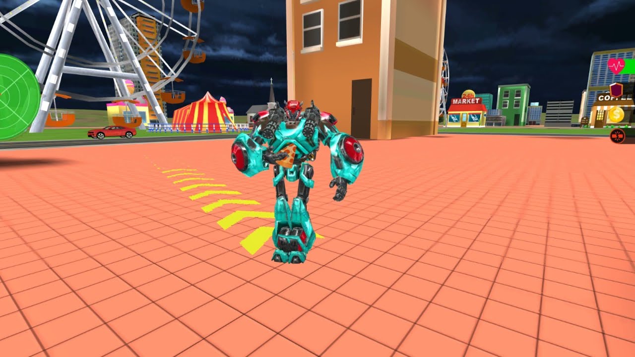 Robot Tank Car Game 2022- Robot Dinosaur Games 