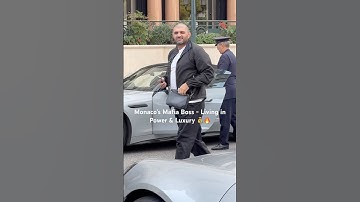 Monaco’s Mafia Boss - Living in Power & Luxury 💰🔥 #automobile #monaco #billionaire #rich