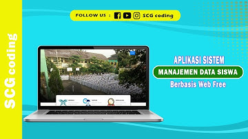 Aplikasi sistem manajemen data siswa berbasis web free