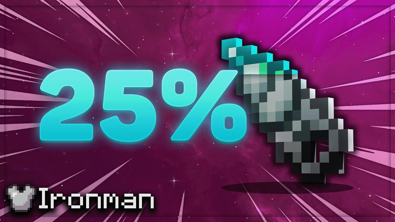 Grinding for My First Drill in Hypixel Skyblock Ironman #7