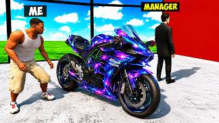 Stealing Every GALACTIC SUPER BIKE From SHOWROOM in GTA 5!