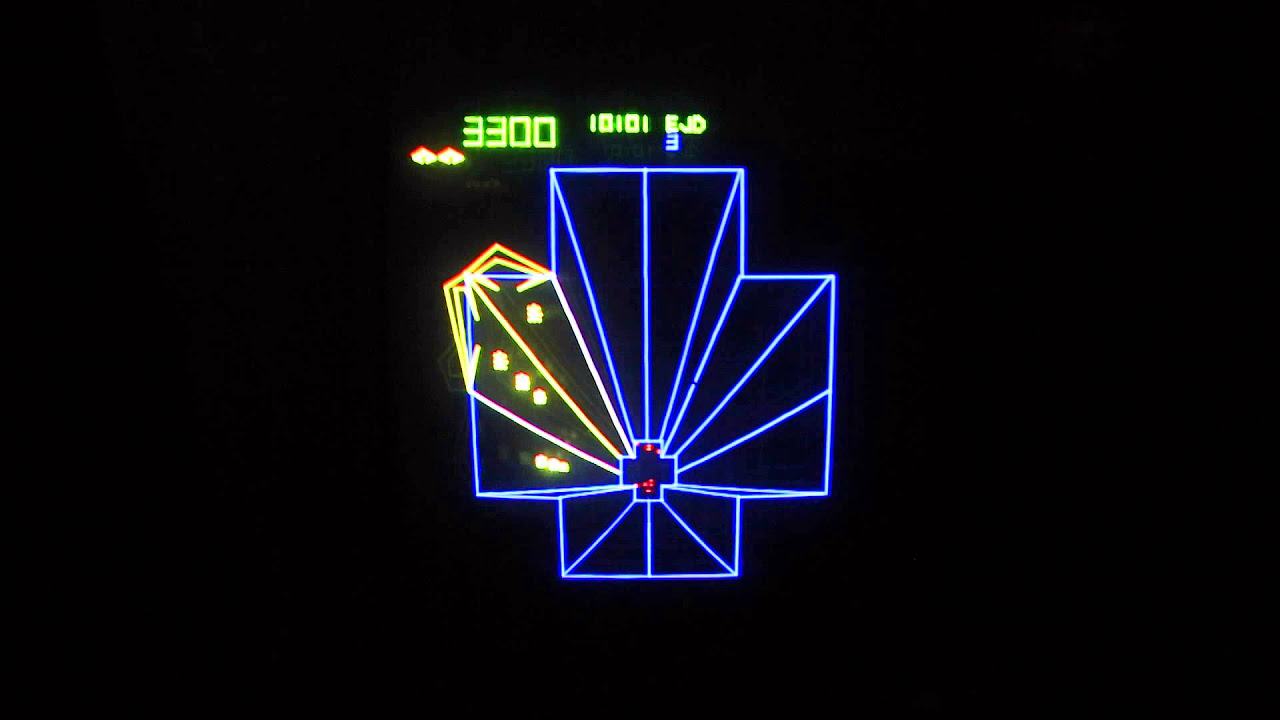 1981 Atari Tempest Arcade Video Gameplay HD