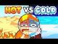 HOT VS COLD image