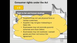 9 Consumer Rights