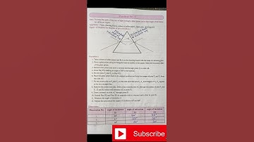 Maharashtra state board science practical book with answer, practical No.9, Full solution#shorts