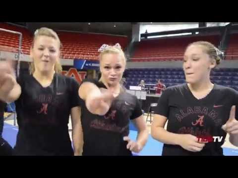 Alabama Gymnastics: 2015 NCAA Regionals Practice Day