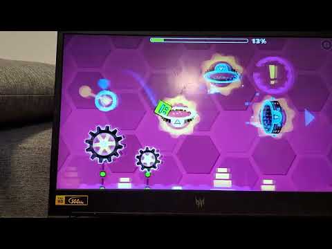 first time playing geometrydash
