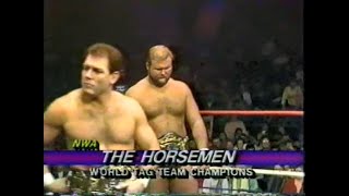 Dusty Rhodes & Nikita Koloff vs Arn Anderson & Tully Blanchard   Worldwide Jan 2nd, 1988