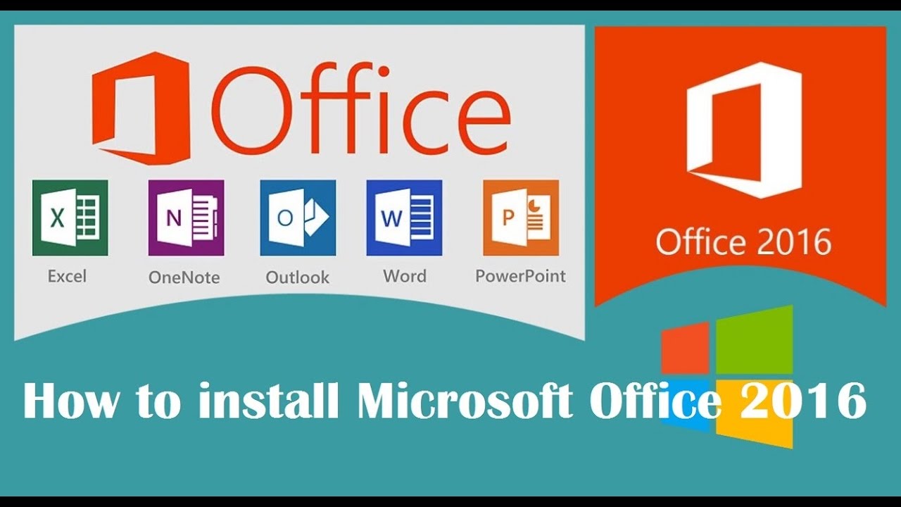 How To Install Microsoft Office 2016 Youtube