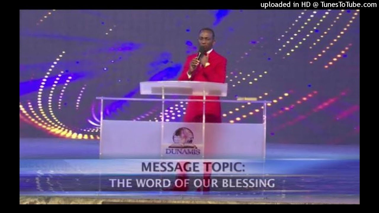 Audio: The Word of Our Blessing - Pastor Paul Enenche - YouTube