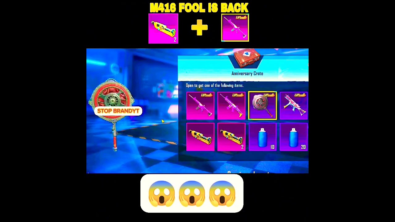 M416 Fool is coming back in pubg mobile m4 fool maxout m416 glacier comeback bgmi pubg mobile