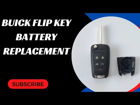 Buick Flip Key Battery Replacement (Cascada, Encore, Envision, LaCrosse, Regal, Verano & More)