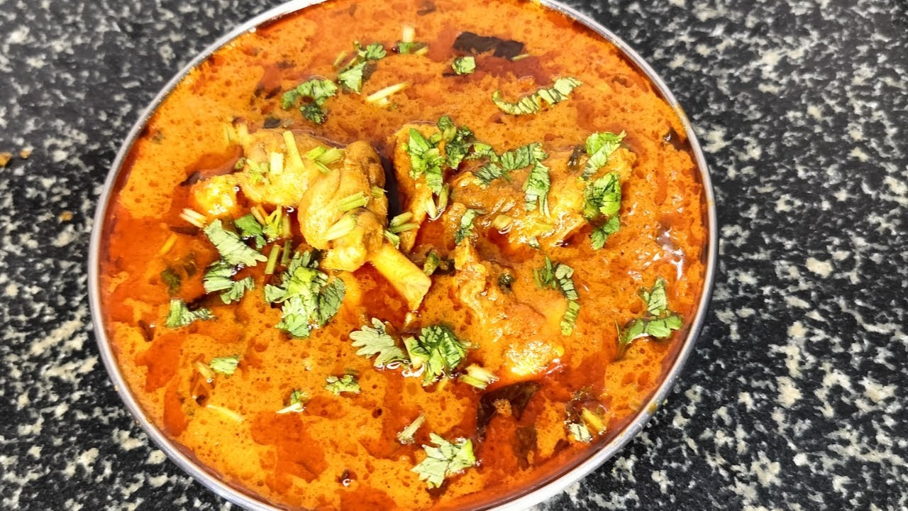 Traditional chettinad chicken gravy 😋easy and tasty in Tamil how to make chettinadu Chicken