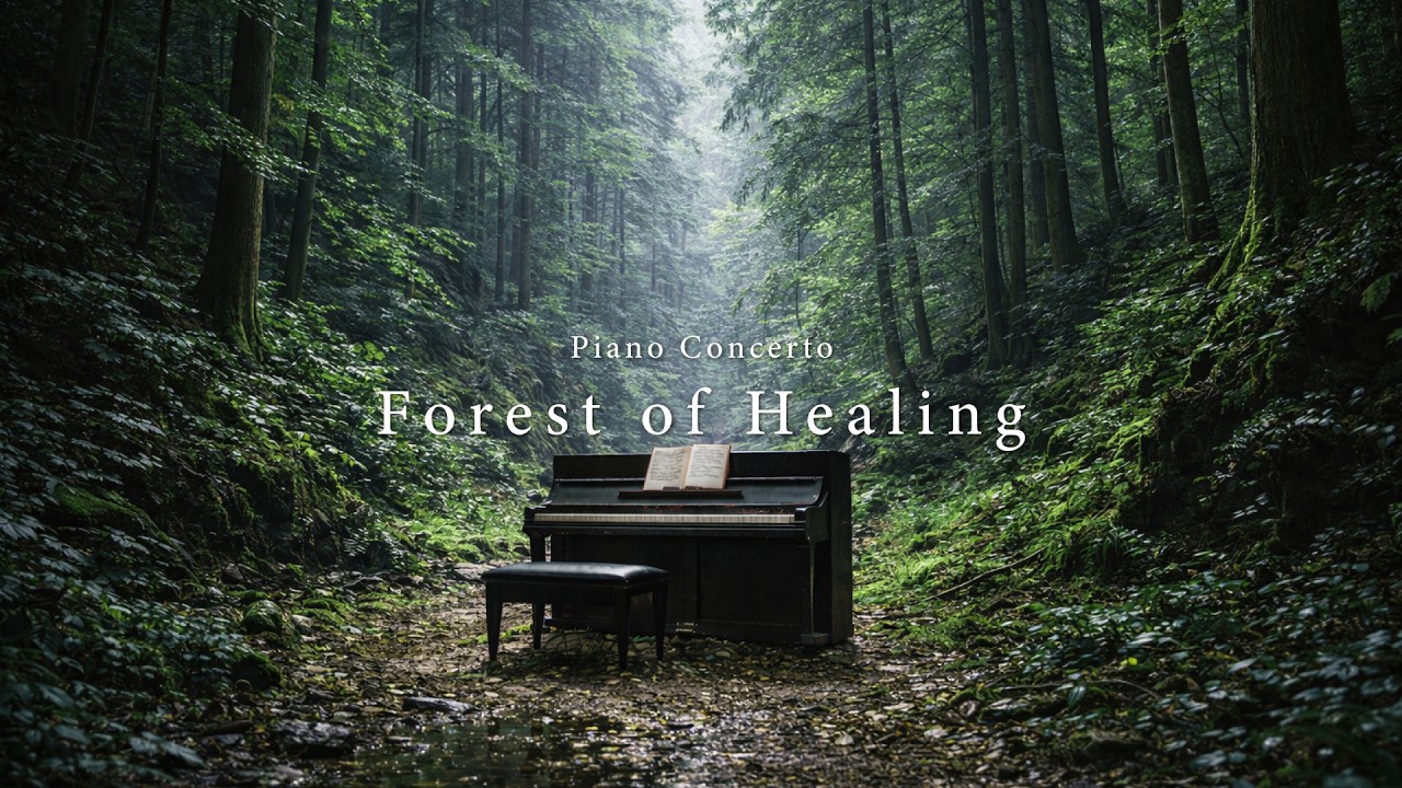 Лесной Фортепианный Концерт для Глубокого Исцеления | Forest of Healing [Playlist]