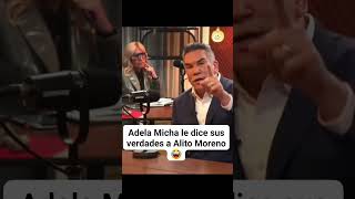 Adela Micha tells Alito Moreno some home truths 😂